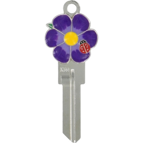 3D Flower Key Blank