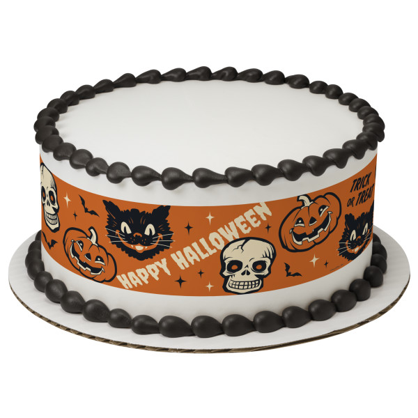 Frightful Halloween PhotoCake® Edible Image® Strips