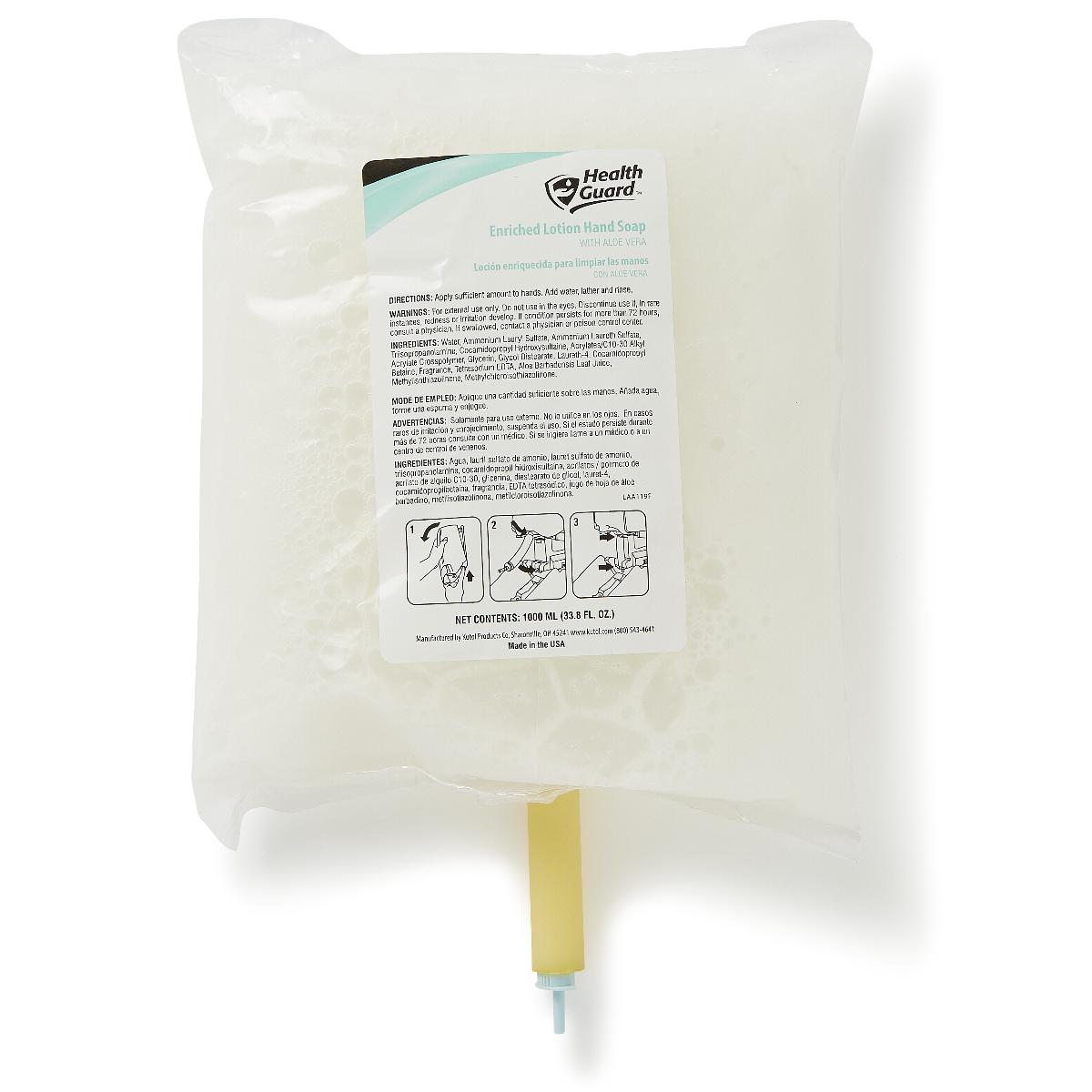 Medline SOAP, LOT PROTECTION PLUS F/DSPN SYS 1000ML BG (12