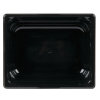 Half-size 4-inch-deep Super Pan® low-temperature plastic pan in black