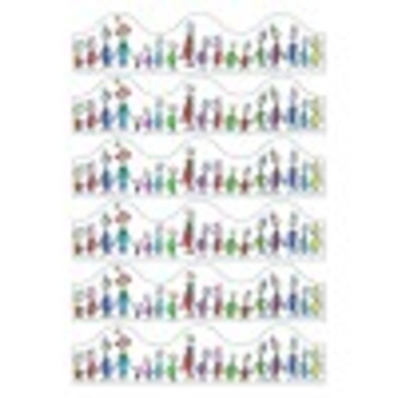 Dr. Seuss™ Whoville Whos Deco Trim®, 37 Feet Per Pack, 6 Packs