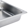 Full-size 2 ½-inch-deep Super Pan® stainless steel super shape short wild pan
