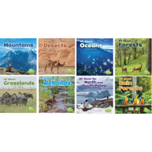 Habitats Book Set, Set of 8