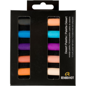 Soft Pastel Micro Sets, 10 Half Sticks, Southwest Desert Palette