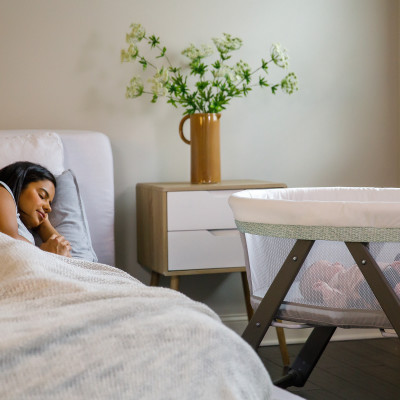 Wood FoldAway Rocking Bassinet Classic&trade; - Wallace