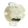 fiberglassBOX Fixture Support Box Fiberglass Reinforced Polyester BMC Old Work 3-1/2 in. Diameter 2 in. D Metal Ears