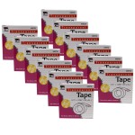 Charles Leonard Tape - Transparent - 3/4" Wide x 1296" - 1" Core - 12 Rolls CHL49734-12