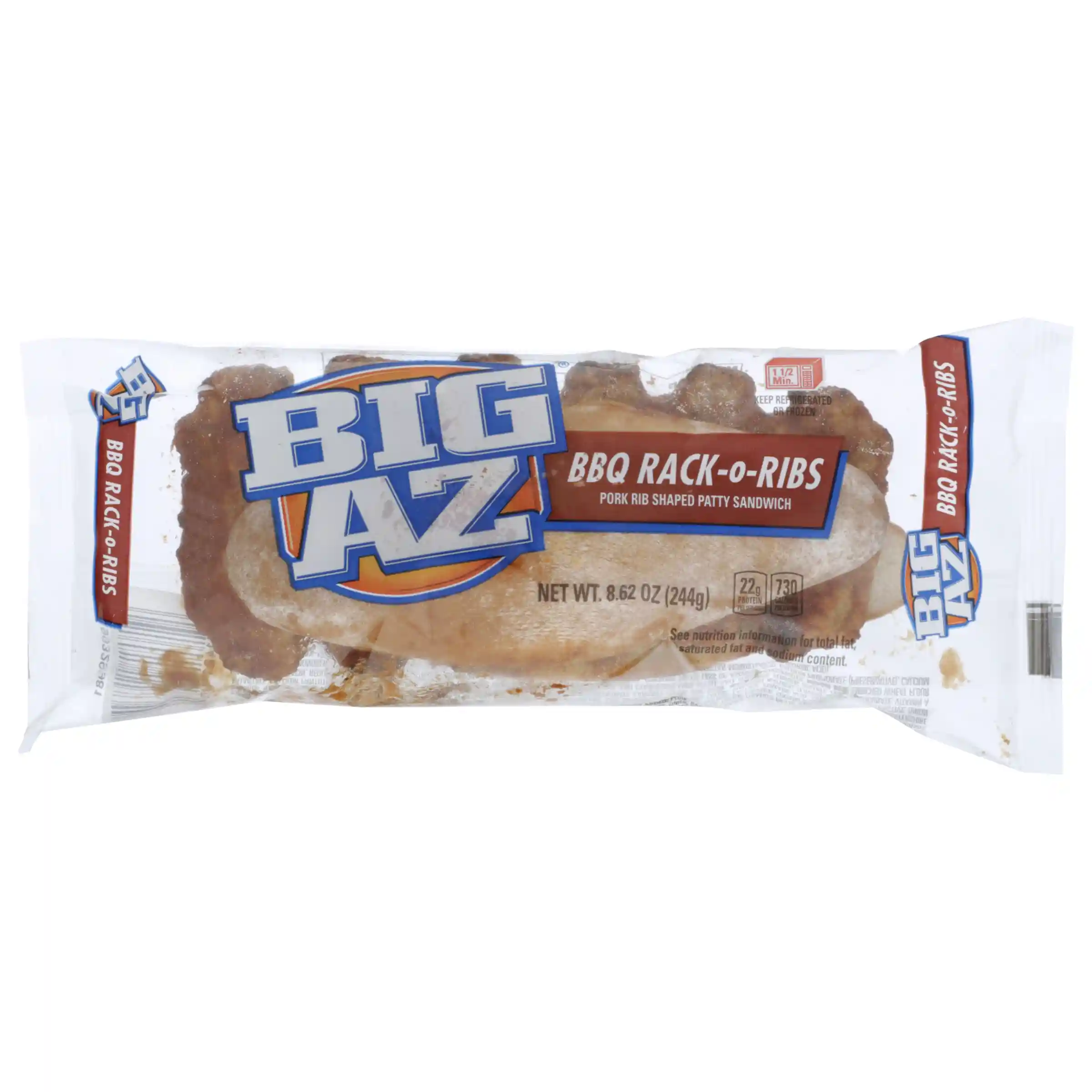 Big AZ® Rack-O-Ribs Barbecue Pork Rib Sandwich_image_3