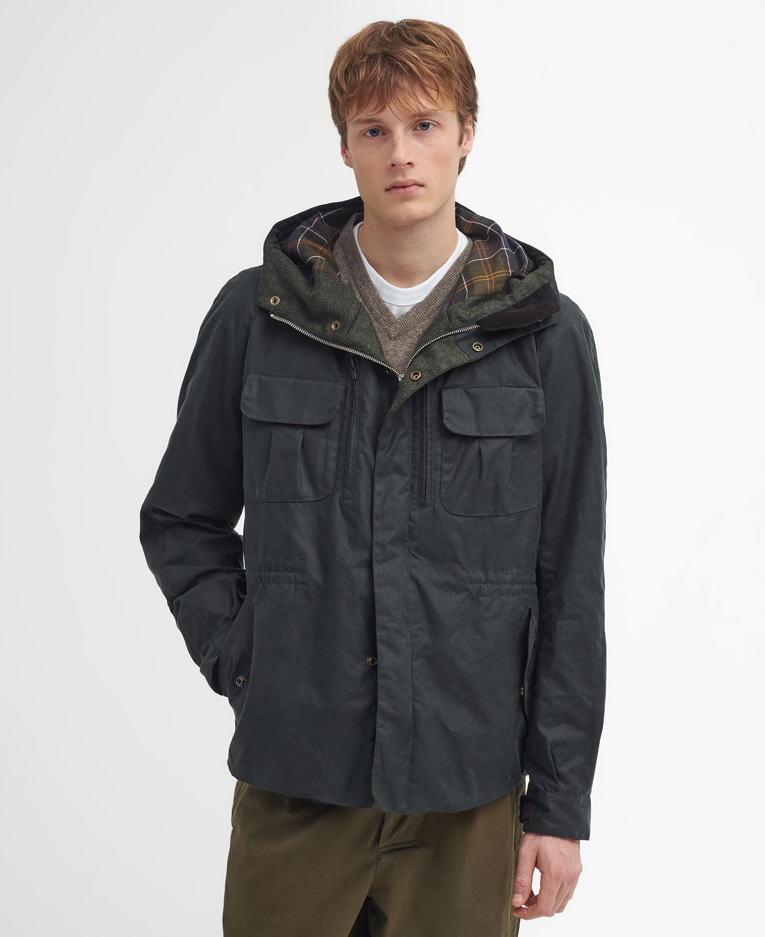 Barbour x TO KI TO Bicycle Waxed Jacket image number 0