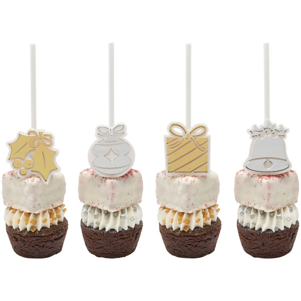 Holly Jolly Cupcake Rings