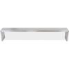 76-inch Servewell® stainless steel single-deck overshelf with cafeteria-style breath guard