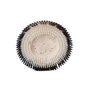 Malish, 18" Polypropylene Carpet Shampoo Brush w/ NP9200, White/Black