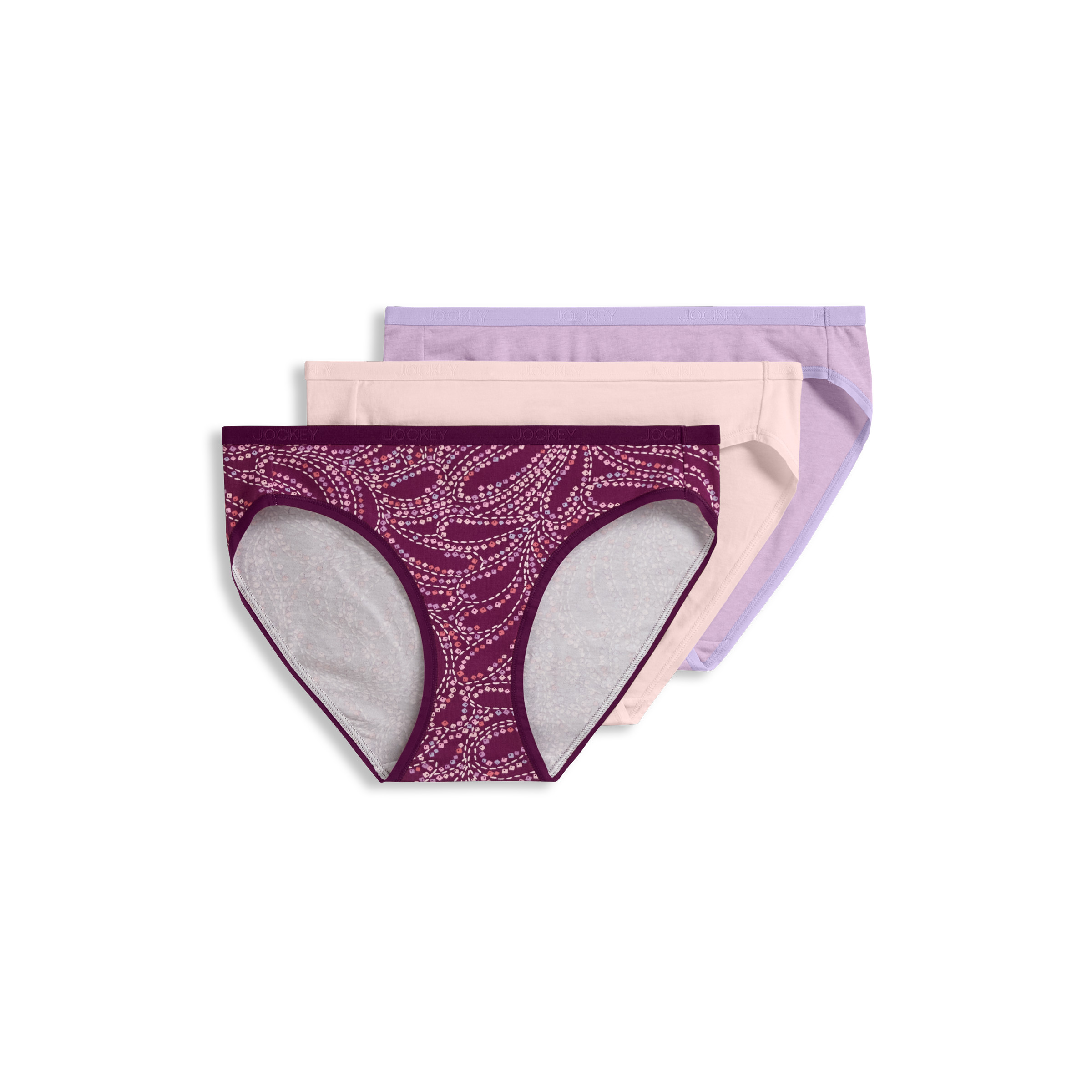 Jockey Women's Organic Cotton Stretch Logo Bikini - 3 Pack - Picture 33 of 41