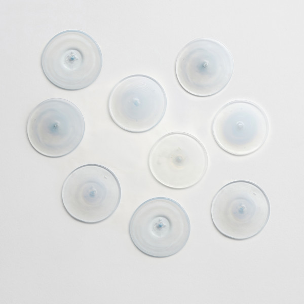 1970s GlassWorks | le Disque | Four Inch | Clarion