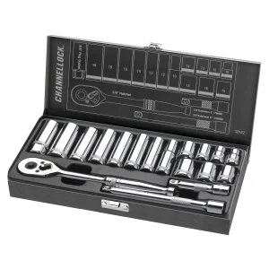 38182 18pc 3/8" Metric Drive Socket Set