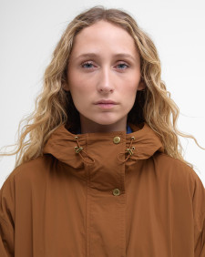 Naboo Showerproof Jacket Rust Brown