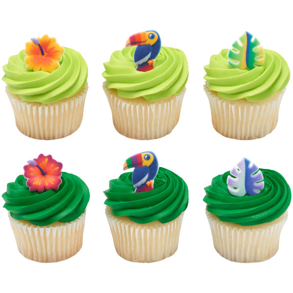 Tropical Vibes Assortment Dec-Ons® Decorations