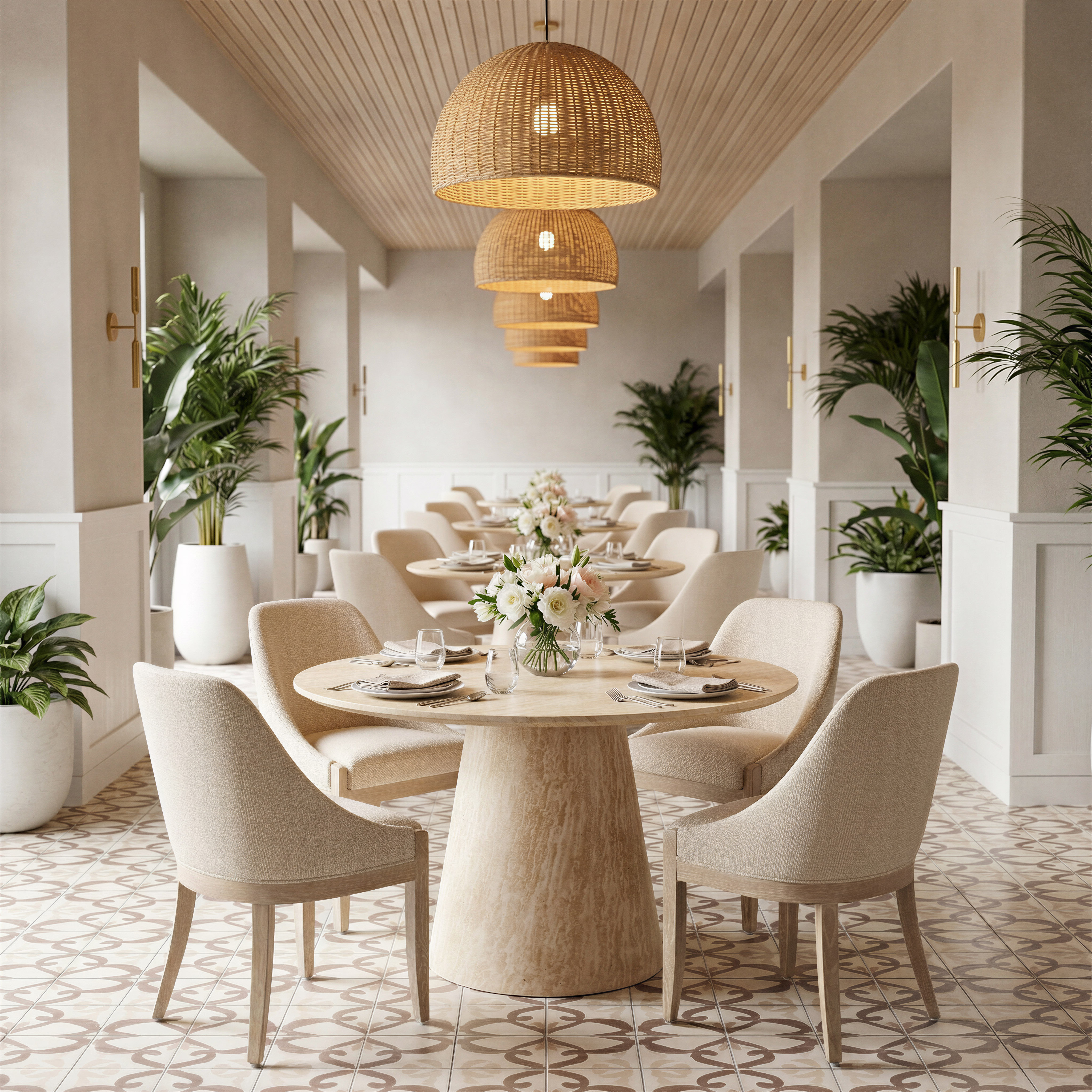Calmo Dining Chair Beige product image