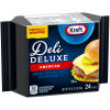 Kraft Deli Deluxe American Cheese Slices 16oz 24 Ct Pack
