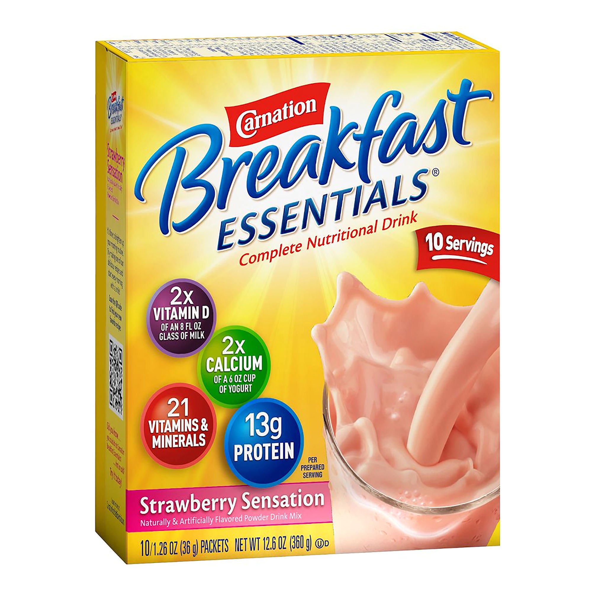 Carnation Breakfast Essentials® Strawberry Nutritional Drink
