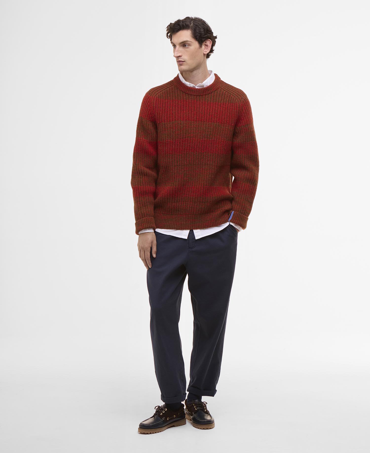 Maglione girocollo Saddle Paul Smith loves Barbour image number 5