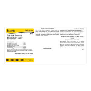 Label RTU 192 Non Acid Restroom 25Bdl