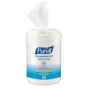 GOJO, PURELL®  Hand Sanitizer Wipes,  175 Wipes/Container