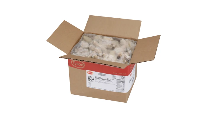 Tyson® Fast Finish® Magnum® Fully Cooked Coated Bone-In Chicken Wing Sections, Jumbo_image_4