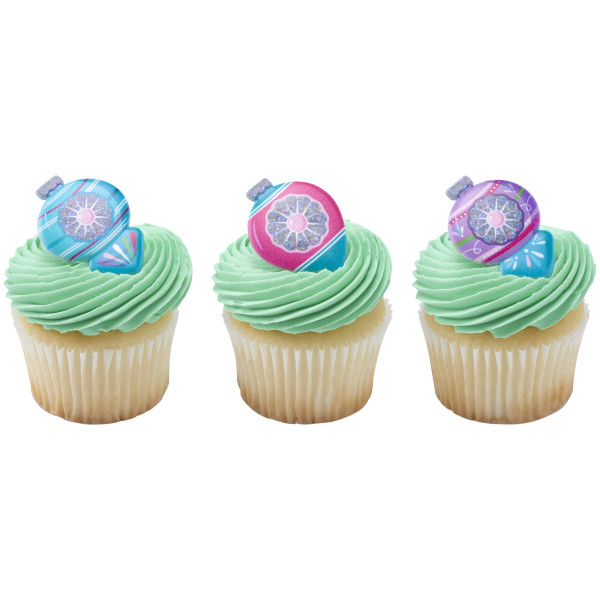 Christmas Bauble Cupcake Rings