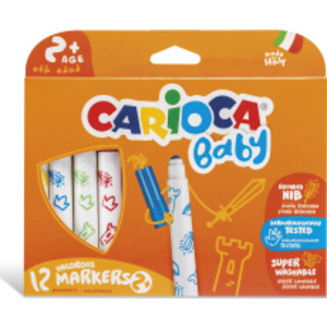 BABY Valorous Washable Marker - 12 Pieces