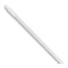 Carlisle, Sparta® Color Coded, Threaded Handle, 60", Fiberglass, White