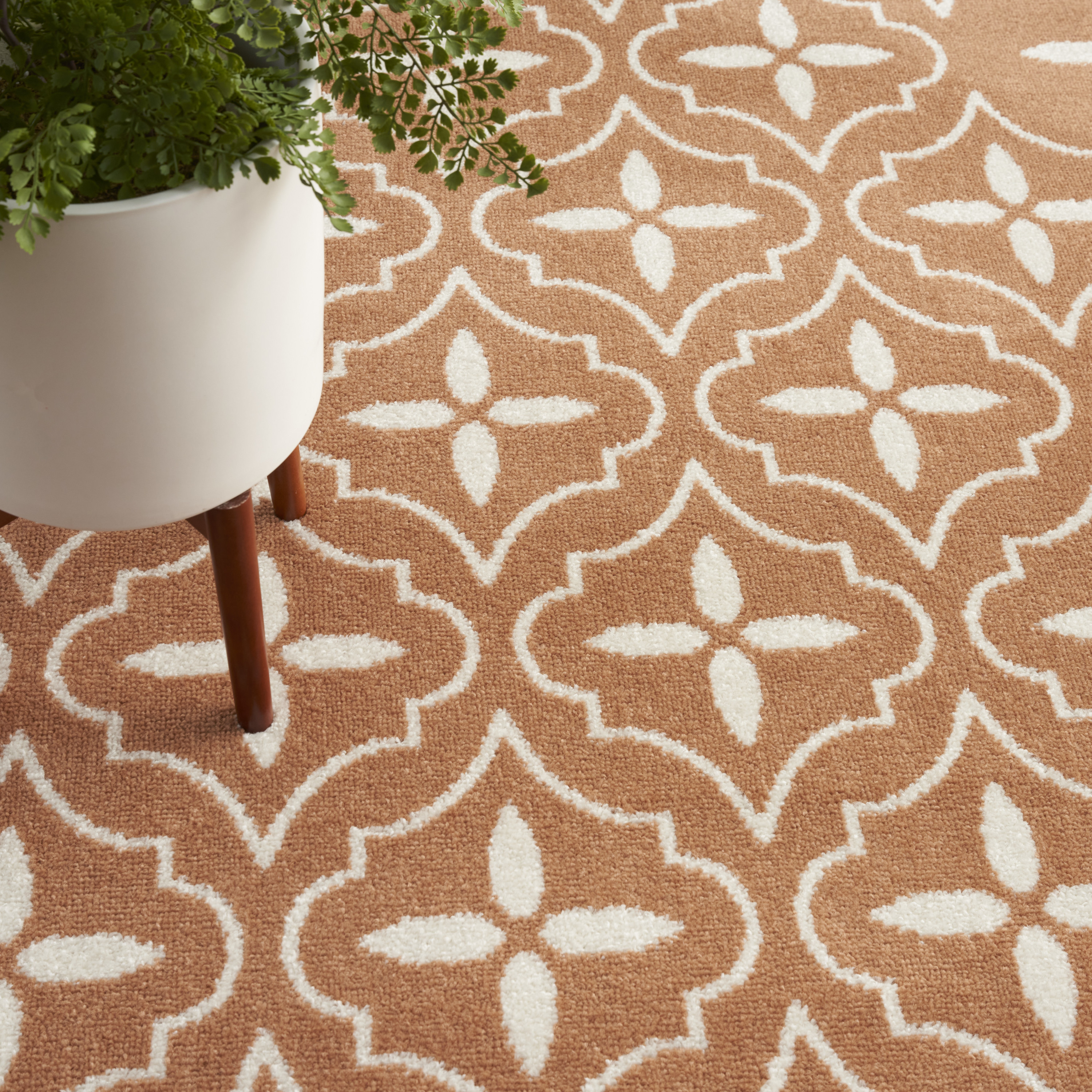 Nourison Nourison Essentials 6' x 9' Copper Modern Rug