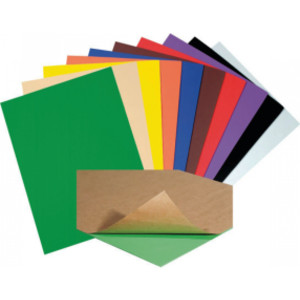 WonderFoam&reg; Peel & Stick Sheets, Assorted Colors, 9" x 12", 20 Sheets