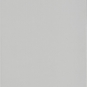 Smooth pale-gray rectangular wall panel centered, slightly beveled edges; remaining blank and unadorned; evenly lit by soft diffuse interior light, minimal shadows, no visible furniture or view.