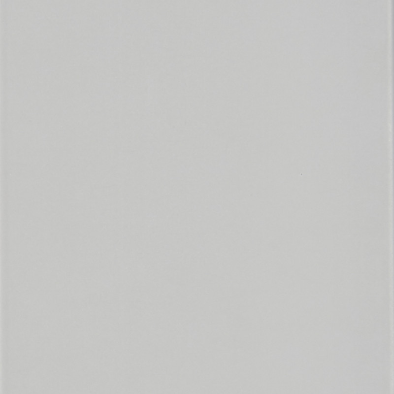 Smooth pale-gray rectangular wall panel centered, slightly beveled edges; remaining blank and unadorned; evenly lit by soft diffuse interior light, minimal shadows, no visible furniture or view.