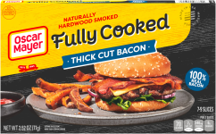 Thick Cut Fully Cooked Bacon image
