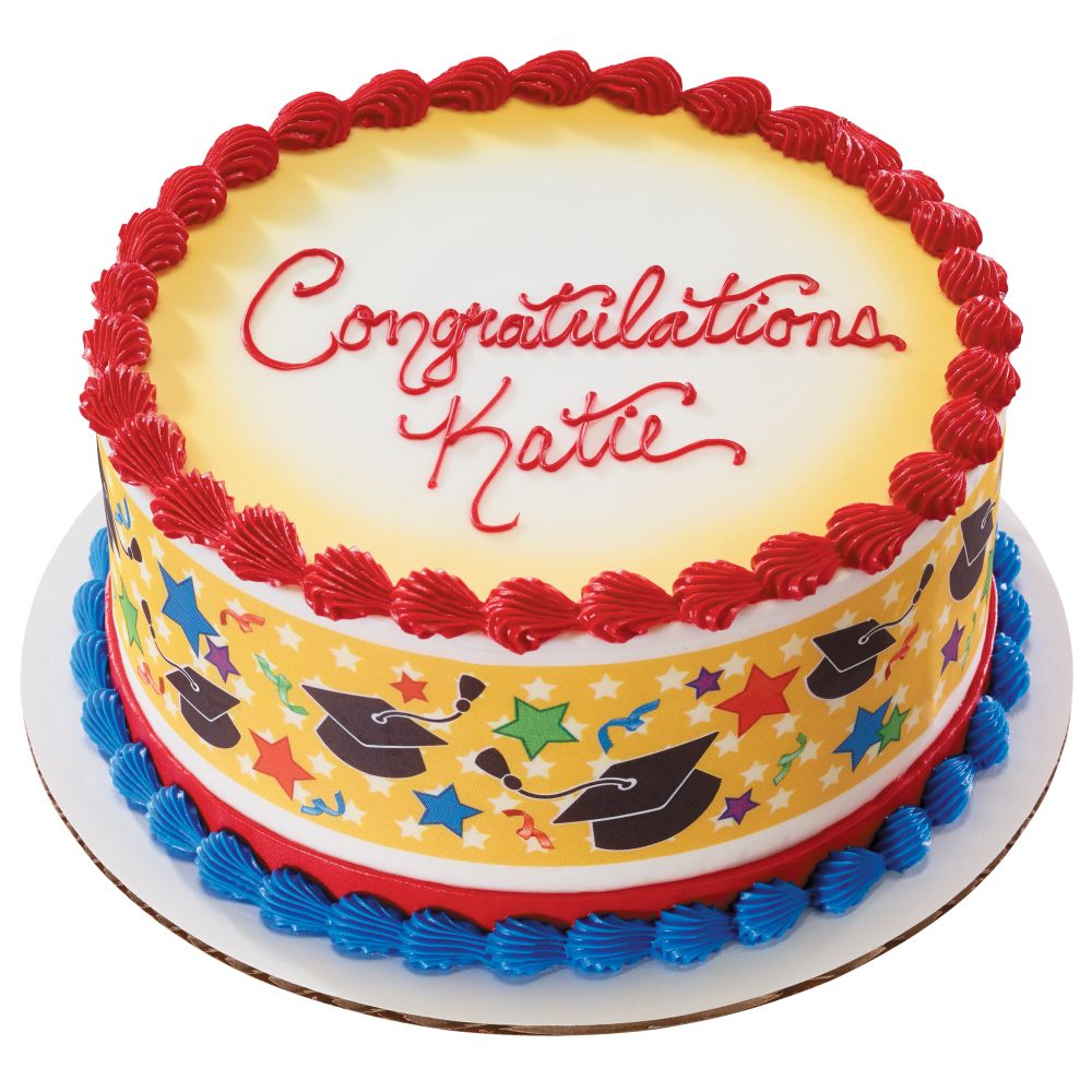Image Cake Grad Party Caps