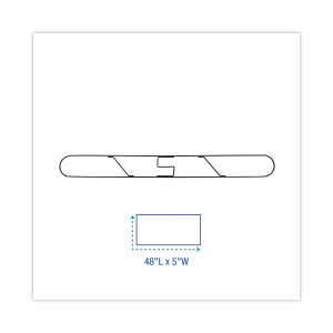 Boardwalk, Zinc Clip-On Dust Mop Frame, 48"