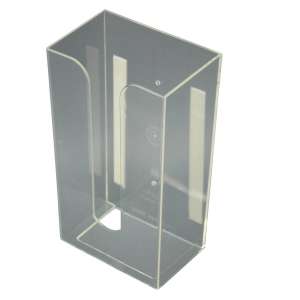 Impact, Safety Zone® Pro-Guard®, Plastic Holder for Disposable Glove Box, 1 Box, Clear Acrylic
