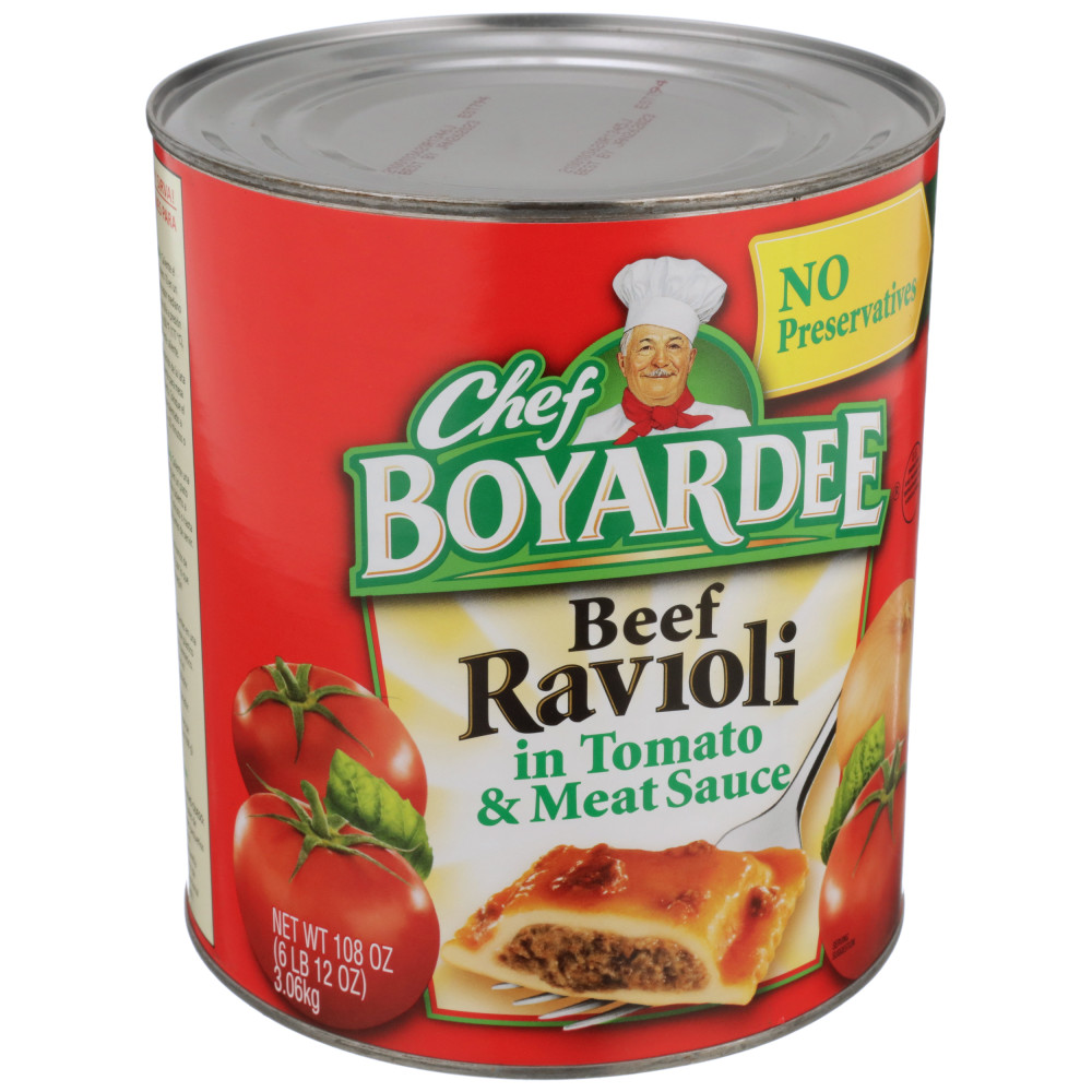 Beef Ravioli 10 Can Conagra Foodservice