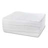 Hospeco, TaskBrand®, Oil Only Sorbent Pad, White, 15" x 18", Light Duty, Melt Blown