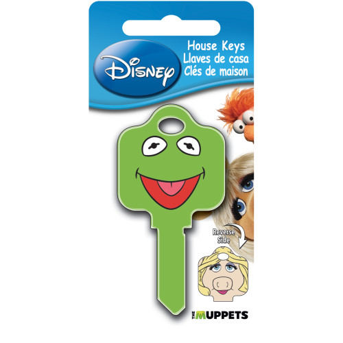 Disney Kermit & Miss Piggy Key Blank Kwikset 66/97 KW1/10