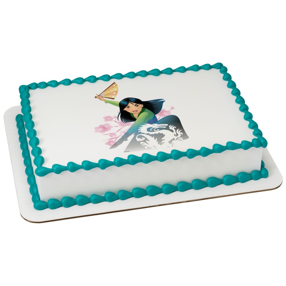 Image Cake Disney Princess Mulan Destined