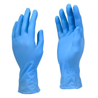 Blue Nitrile Exam Gloves