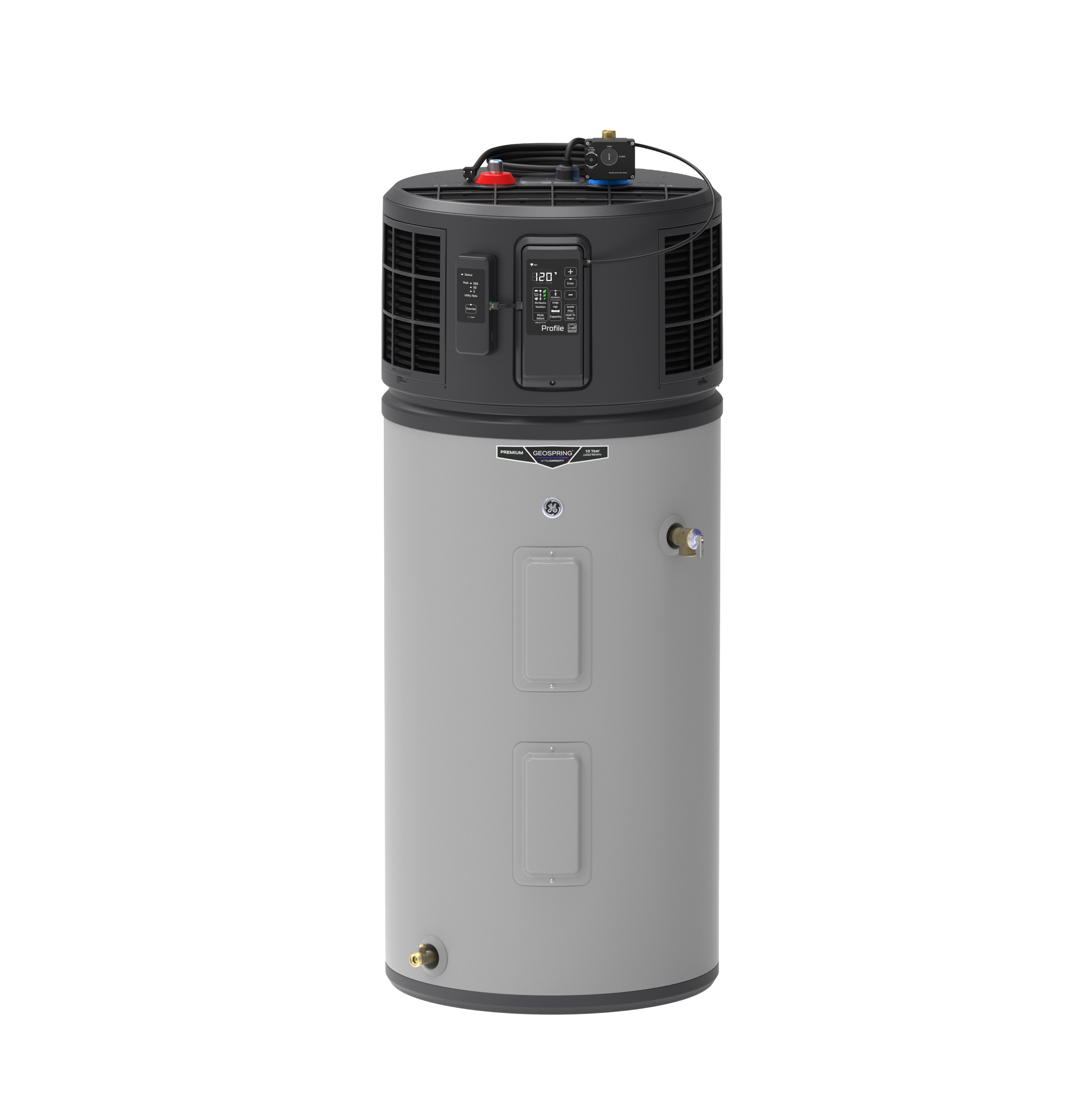GE Profile™ GEOSPRING™  Smart Hybrid Heat Pump Water Heater 40-gallon - 120V - FlexCapacity