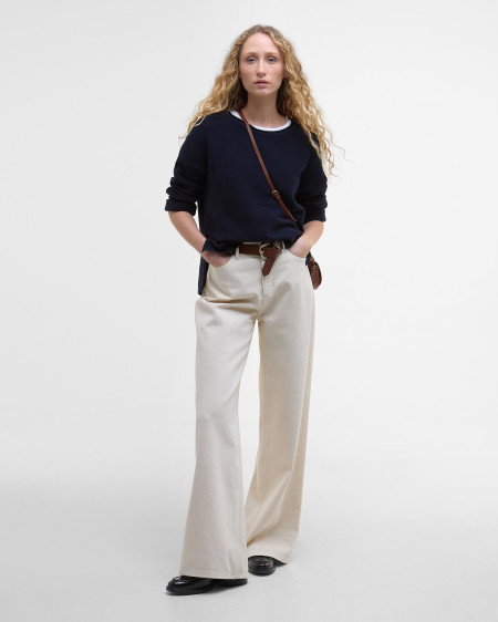 Marine Crew Neck Jumper