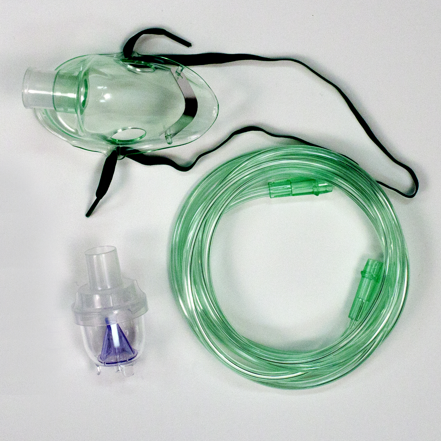 Nebulizer Kit With Pediatric Aerosol Mask - 7ft Oxygen Tubing
