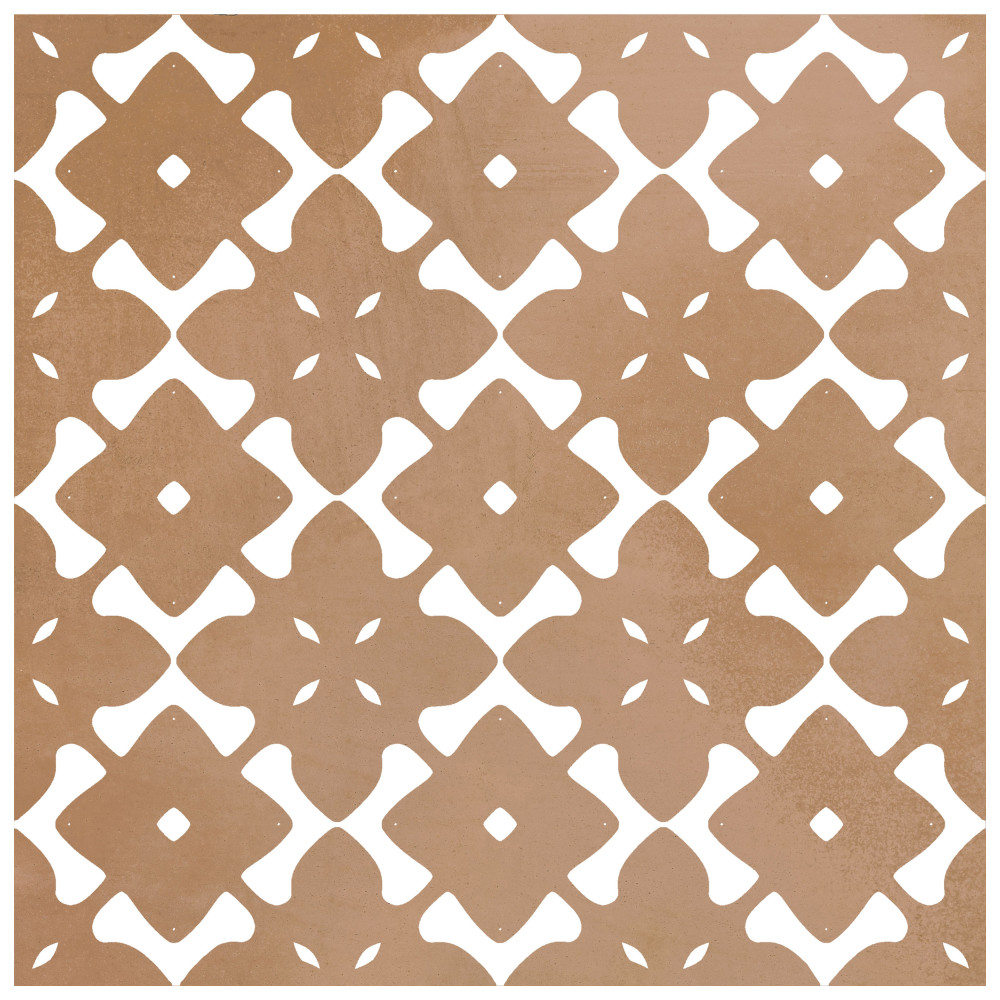 Bari Fortuna Terra 12-7/8 in. x 12-7/8 in. Porcelain Floor and Wall Tile