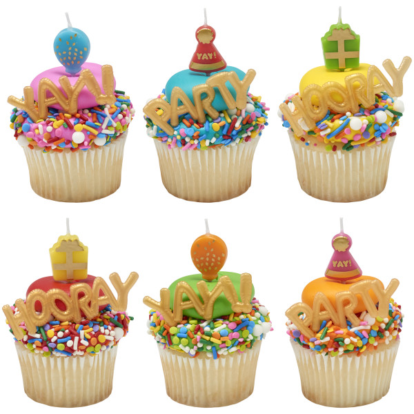 Party Shaped Candles