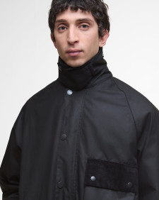 Modified Solway Waxed Jacket Black
